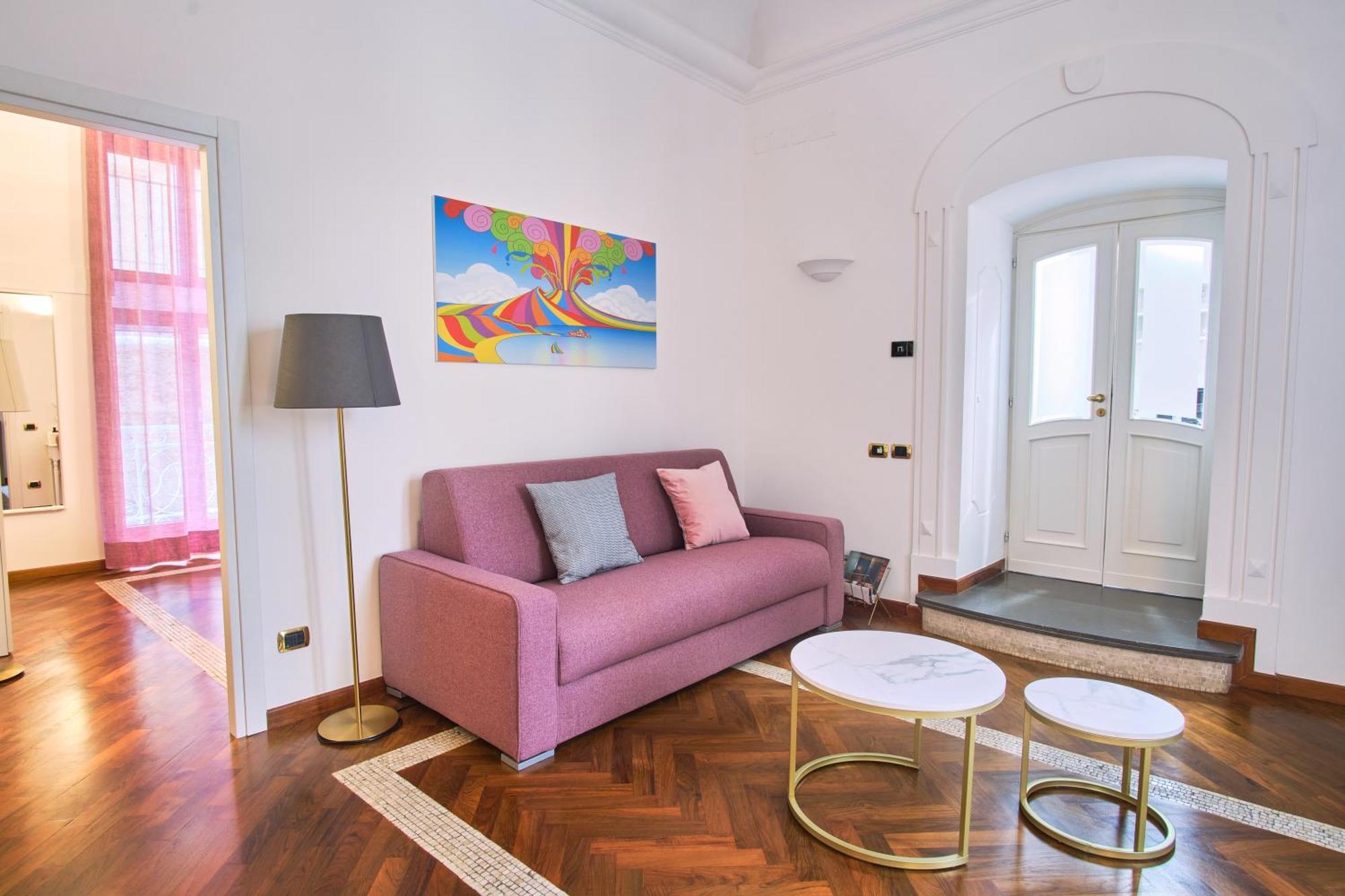 Pink Star Napoli Luxury Apartment エクステリア 写真