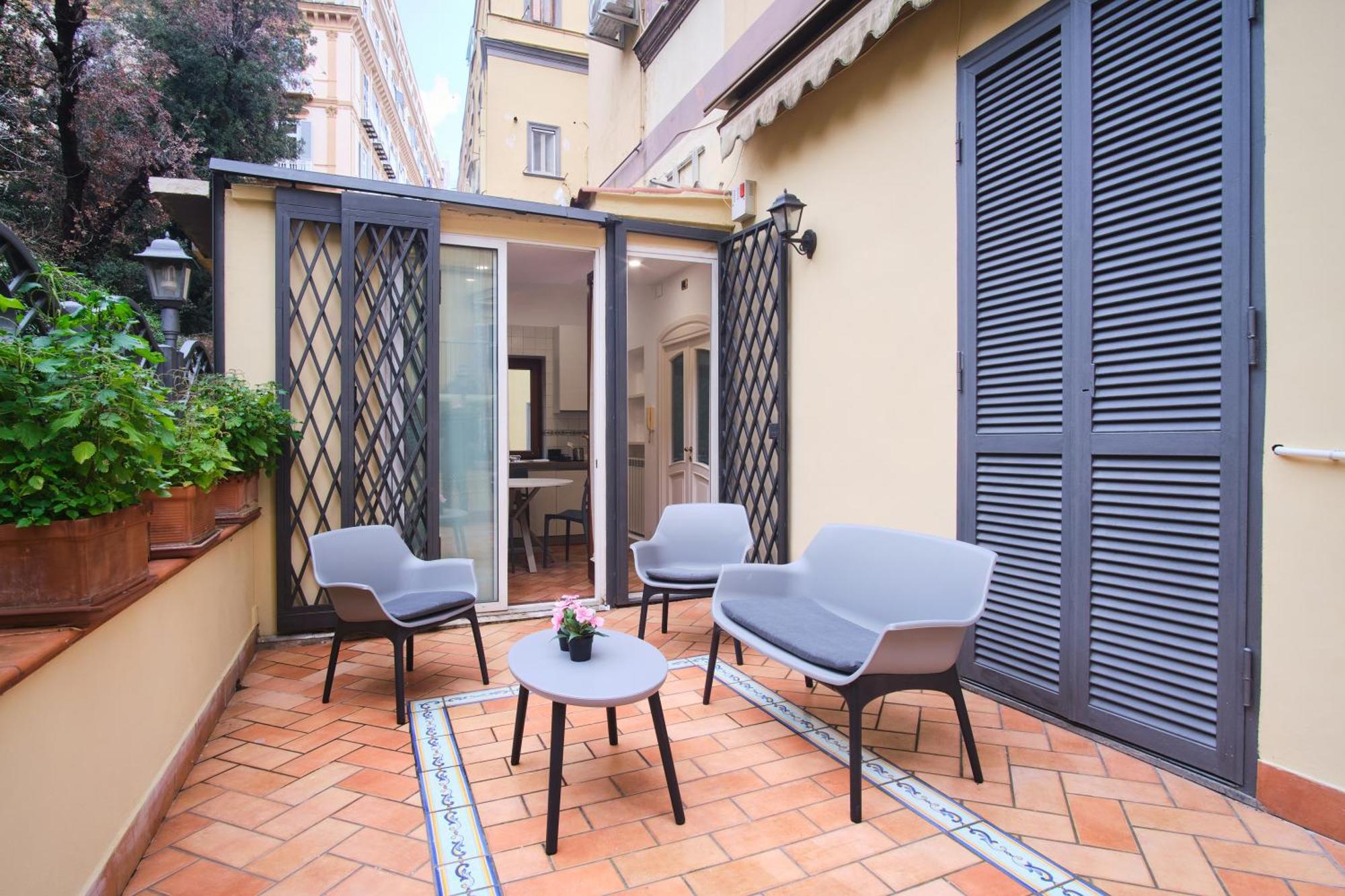 Pink Star Napoli Luxury Apartment エクステリア 写真